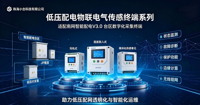 南网智能配电V3.0下的低压回路测控及物联网传感终端发展